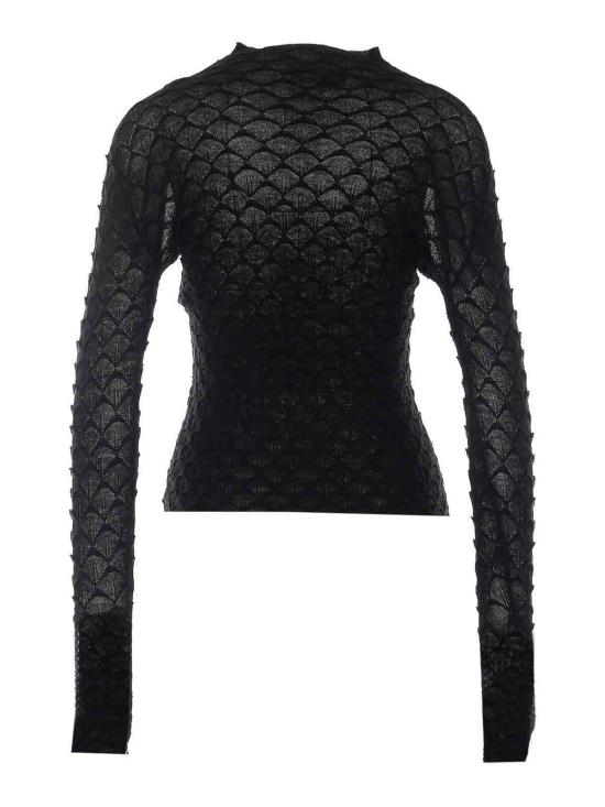 26FW 랑방 터틀넥 PO0005K12310 BLACK - LANVIN