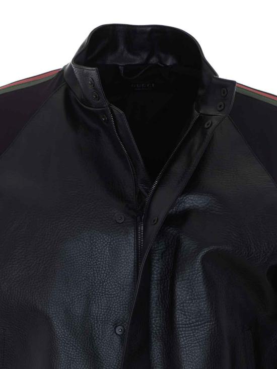 26FW 구찌 봄버 자켓 A003T1XNBD81060 BLACK - GUCCI