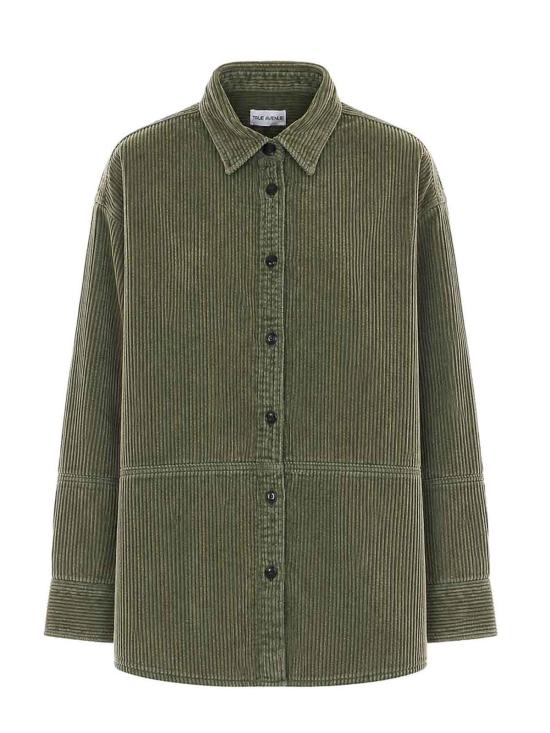 26FW 트루 에비뉴 자켓 LUDOVICACORDUROYOLDGREEN