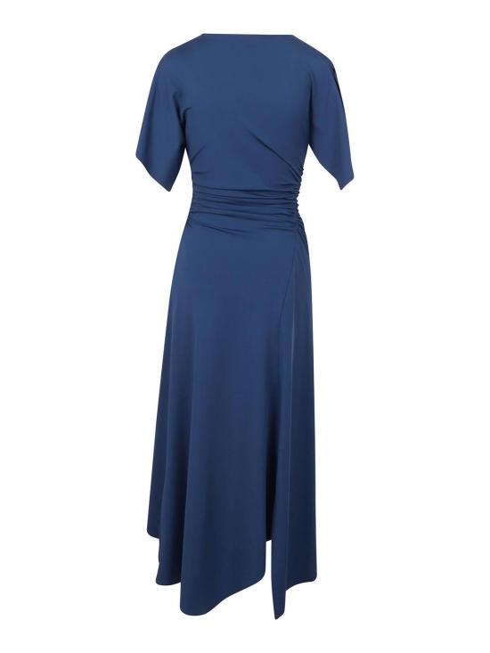 26FW 빅토리아 베컴 미디 스커트 1326JDR007350ADARKOCEAN BLUE - VICTORIA BECKHAM