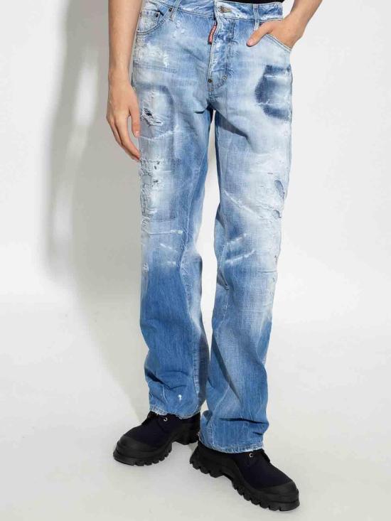  디스퀘어드2 데님 팬츠 S74LB1176S3039470 LIGHT WASH - DSQUARED2