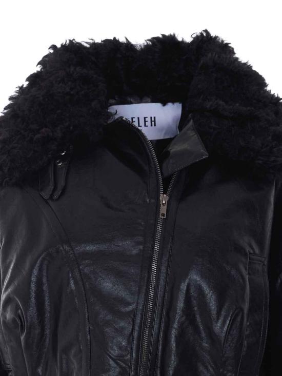26FW 엘레 봄버 자켓 0140NERO BLACK - ELEH