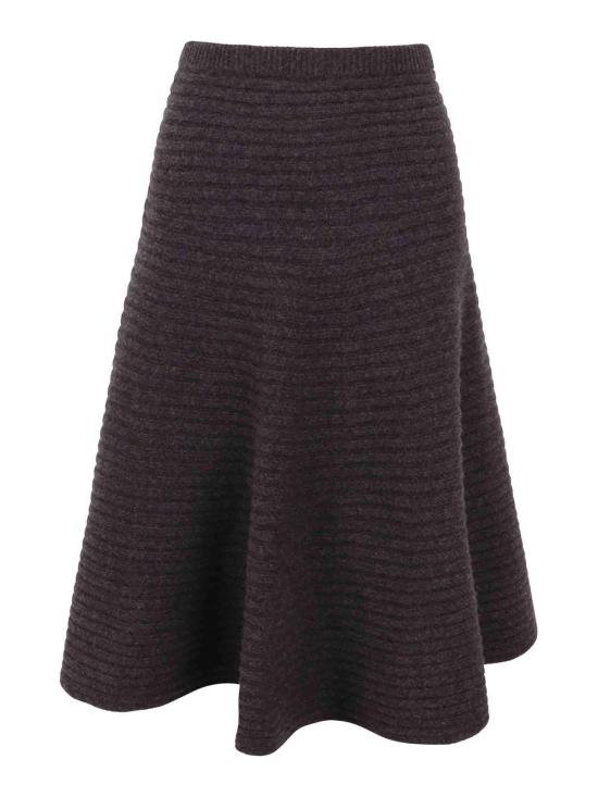26FW 크리스티앙 뵈이넝스 미디 스커트 KISSIRA9087CHARCOAL GREY
