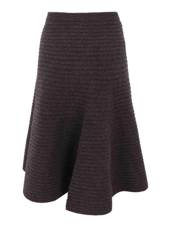 26FW 크리스티앙 뵈이넝스 미디 스커트 KISSIRA9087CHARCOAL GREY - CHRISTIAN WIJNANTS