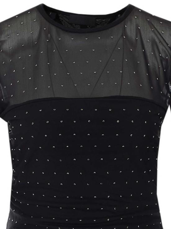 26FW 리우조 미디 스커트 CF6071J4966Q9822 BLACK - LIU JO