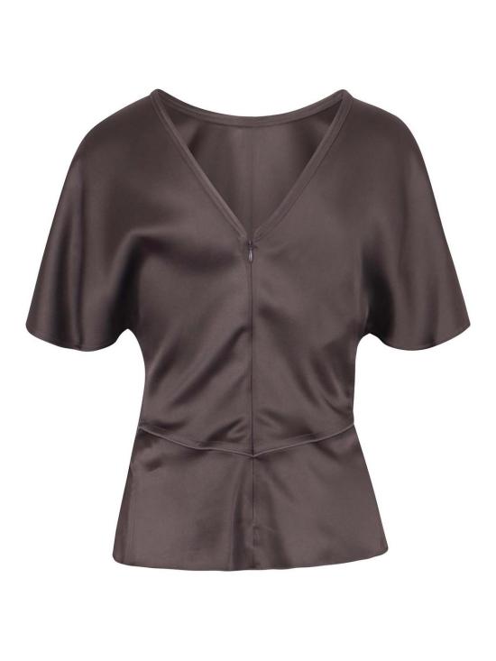 26FW 빅토리아 베컴 민소매 티셔츠 1126WTP006579AORE GREY - VICTORIA BECKHAM