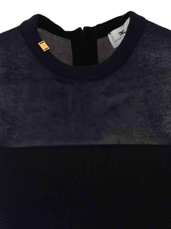 26FW 엘리자베타프랜치 탑 AM53B67E2110 BLACK - ELISABETTA FRANCHI