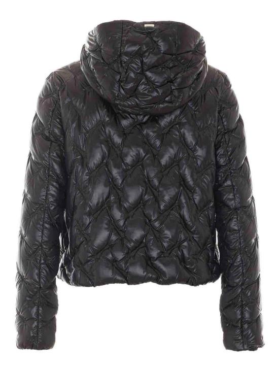 26FW 에르노 퀼팅 후드 재킷 PI00169DR12017Z9300 BLACK - HERNO