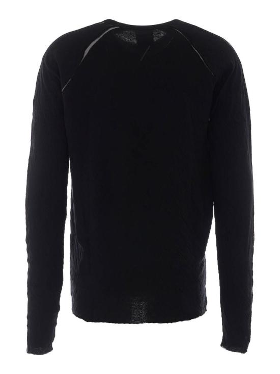 26FW 톰크롬 긴팔 티셔츠 MTS982BLACK - THOM KROM