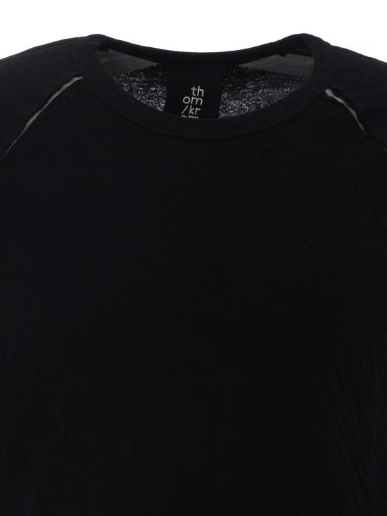 26FW 톰크롬 긴팔 티셔츠 MTS982BLACK - THOM KROM