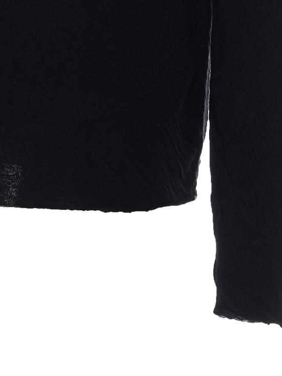 26FW 톰크롬 긴팔 티셔츠 MTS982BLACK - THOM KROM