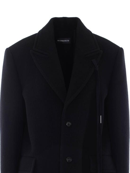 26FW 앤 드뮐미스터 미디 스커트 14262FA510099 BLACK - ANN DEMEULEMEESTER