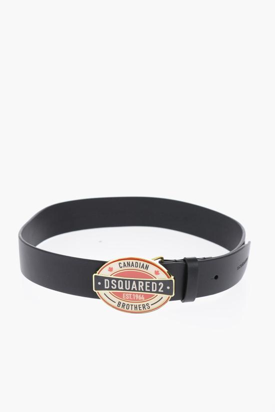  [주니어] 디스퀘어드2 가죽 벨트 DQ2014 D005Z DQ900 Black - DSQUARED2