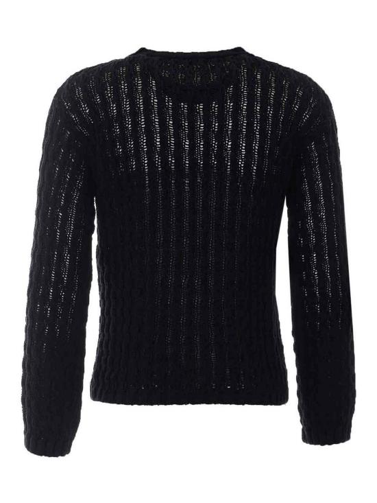 26FW 앤 드뮐미스터 스웨터 14303KN089099 BLACK - ANN DEMEULEMEESTER