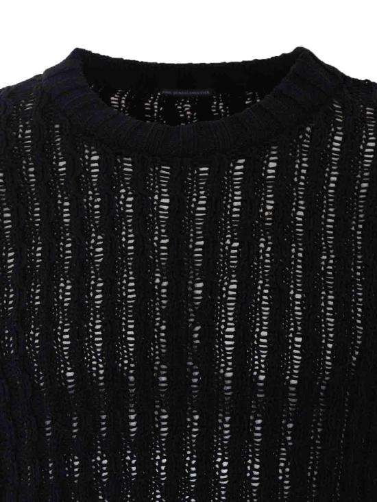 26FW 앤 드뮐미스터 스웨터 14303KN089099 BLACK - ANN DEMEULEMEESTER