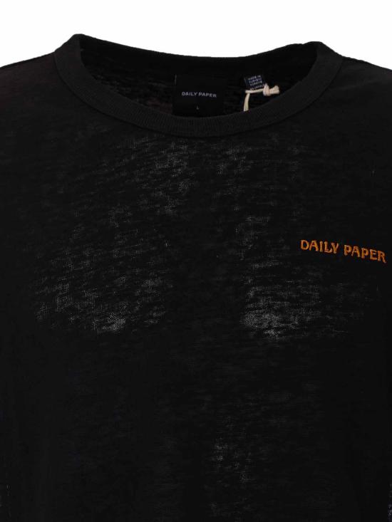 26FW 데일리 페이퍼 반팔 티셔츠 2610209BLACK - DAILY PAPER