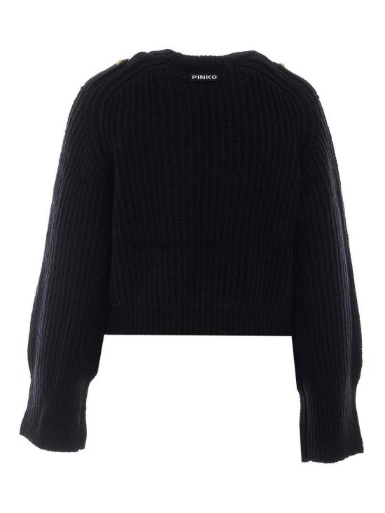 26FW 핑코 탑 107803A3OHZ99 BLACK - PINKO