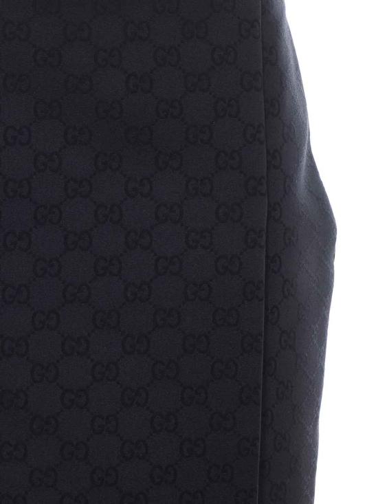 26SS 구찌 미디 스커트 A003ZOZAVOF1000 BLACK - GUCCI