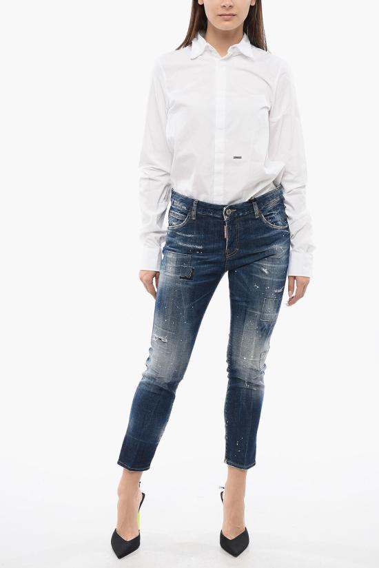  디스퀘어드2 데님 팬츠 S72LB0711 S30342 470 Blue - DSQUARED2