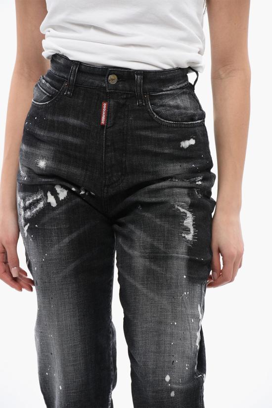  디스퀘어드2 데님 팬츠 S75LB0905 S30357 900 Black - DSQUARED2