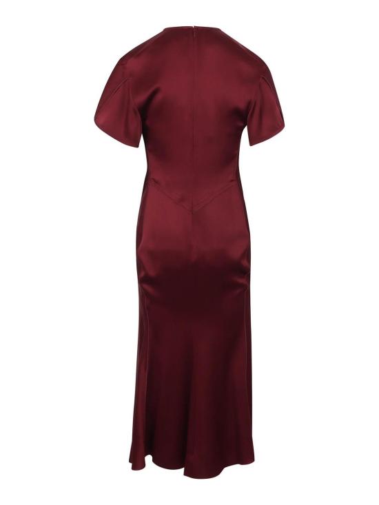 26FW 빅토리아 베컴 미디 스커트 1226WDR005195DBURGUNDY RED - VICTORIA BECKHAM
