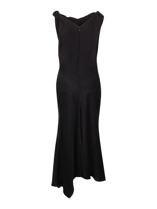 26FW 빅토리아 베컴 미디 스커트 1125WDR006029ABLACK - VICTORIA BECKHAM