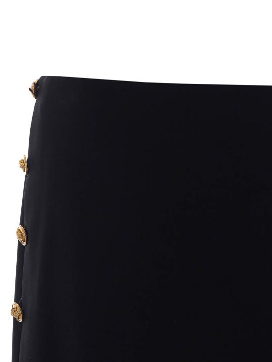 26FW 베르사체 미디 스커트 10269161A133621B000 BLACK - VERSACE