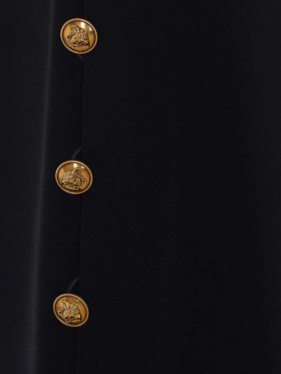 26FW 베르사체 미디 스커트 10269161A133621B000 BLACK - VERSACE