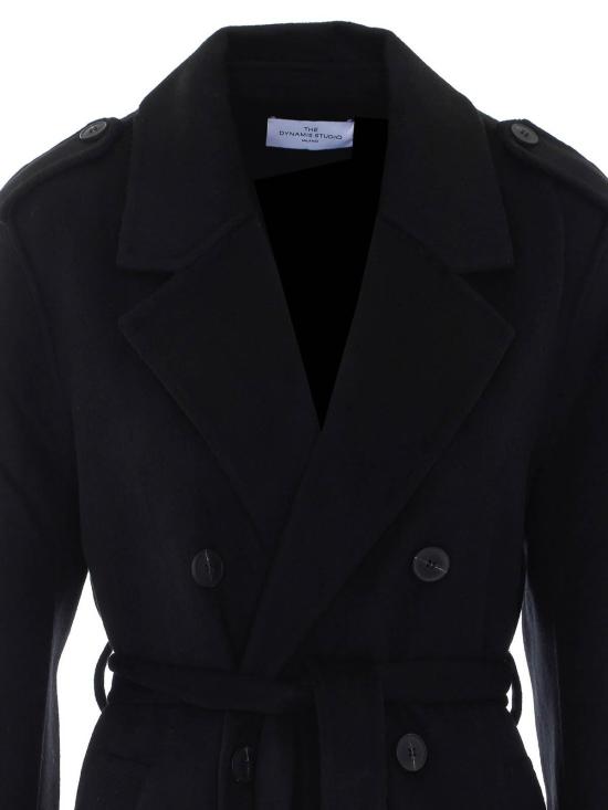 26FW 다이나미스 스튜디오 트렌치 코트 DS13F26BLK110 BLACK - DYNAMIS STUDIO