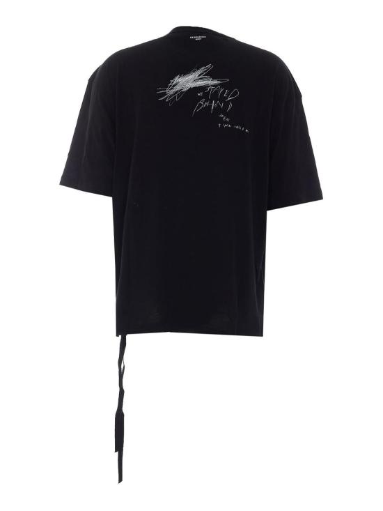 26FW 앤 드뮐미스터 반팔 티셔츠 14220FA206099 BLACK - ANN DEMEULEMEESTER