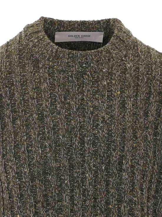 26FW 골든구스 스웨터 GMP02827P00267835397 GREEN - GOLDEN GOOSE