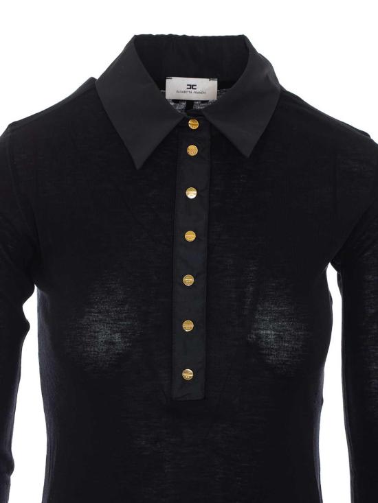26FW 엘리자베타프랜치 탑 MD12B67E2110 BLACK - ELISABETTA FRANCHI