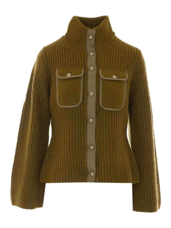 26FW 핑코 가디건 107802A3OHV63 GREEN