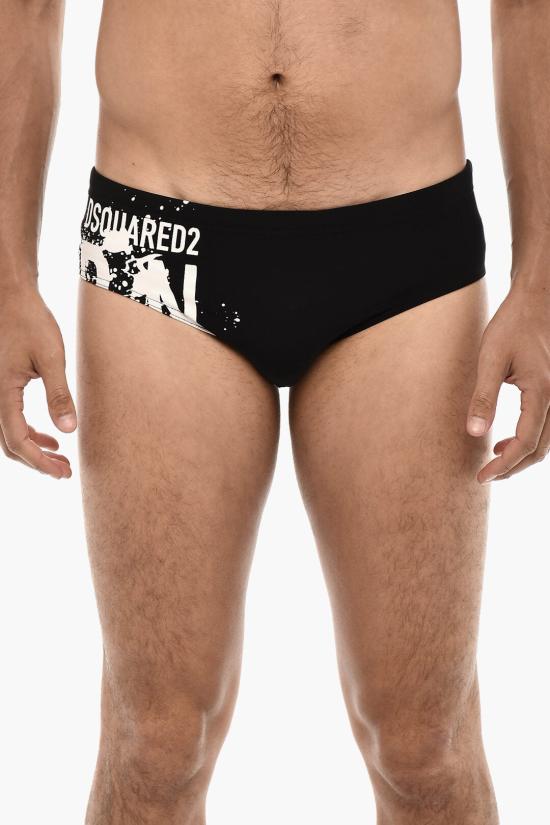  디스퀘어드2 스윔팬츠 D7B2E5410 ISA01 010 Black