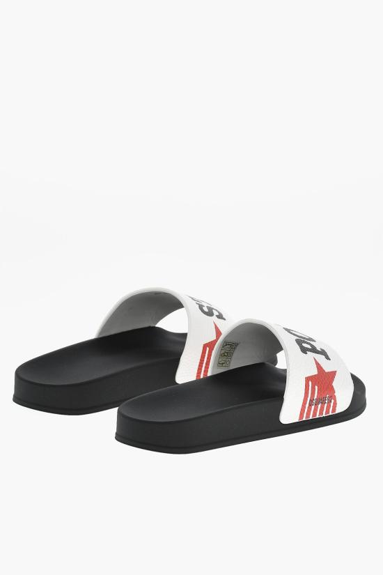  디스퀘어드2 뮬/슬리퍼 FFM0026 25102624 M072 White - DSQUARED2
