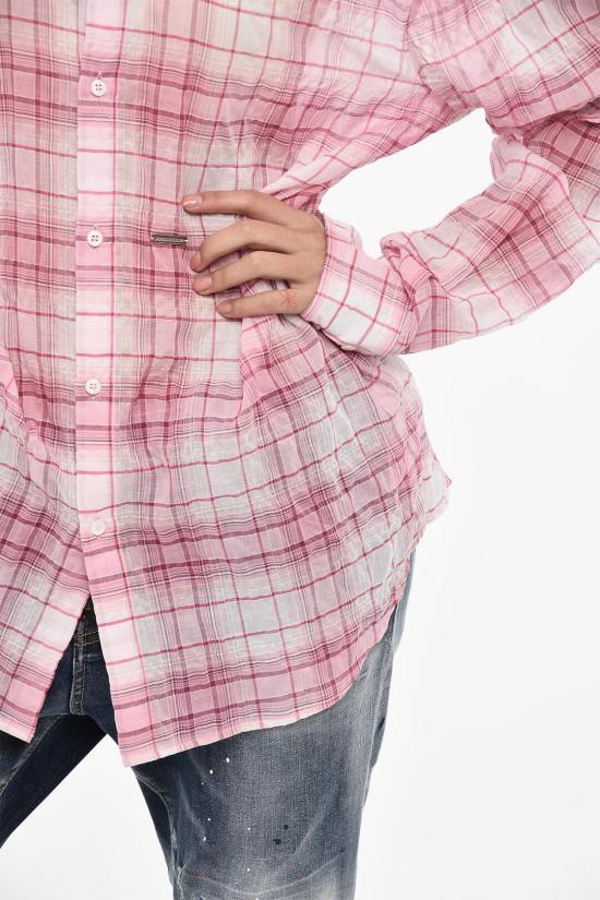  디스퀘어드2 셔츠 S72DL0745 S78590 002F Pink - DSQUARED2