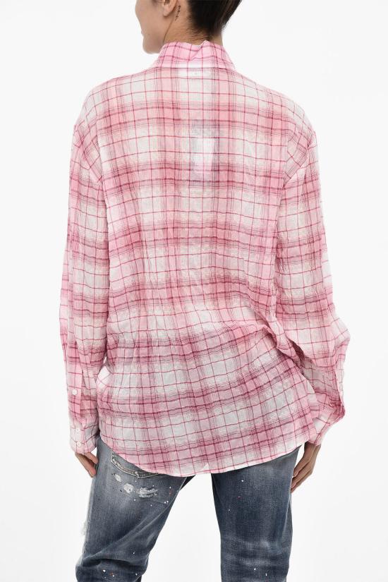  디스퀘어드2 셔츠 S72DL0745 S78590 002F Pink - DSQUARED2