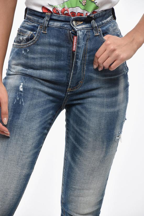  디스퀘어드2 데님 팬츠 S72LB0634S30685470 Blue - DSQUARED2