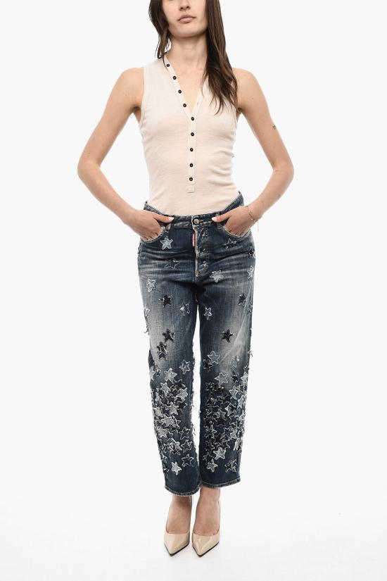  디스퀘어드2 데님 팬츠 S75LB0807 S30342 470 Blue - DSQUARED2