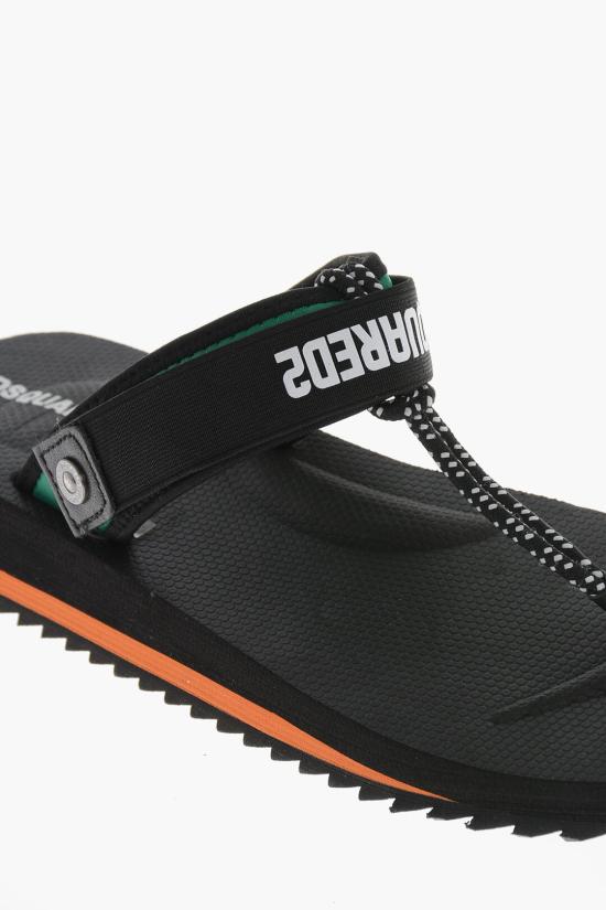  디스퀘어드2 뮬/슬리퍼 FSM0064 16501805 M415 Nero Verde - DSQUARED2
