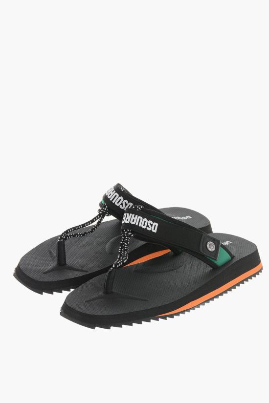  디스퀘어드2 뮬/슬리퍼 FSM0064 16501805 M415 Nero Verde