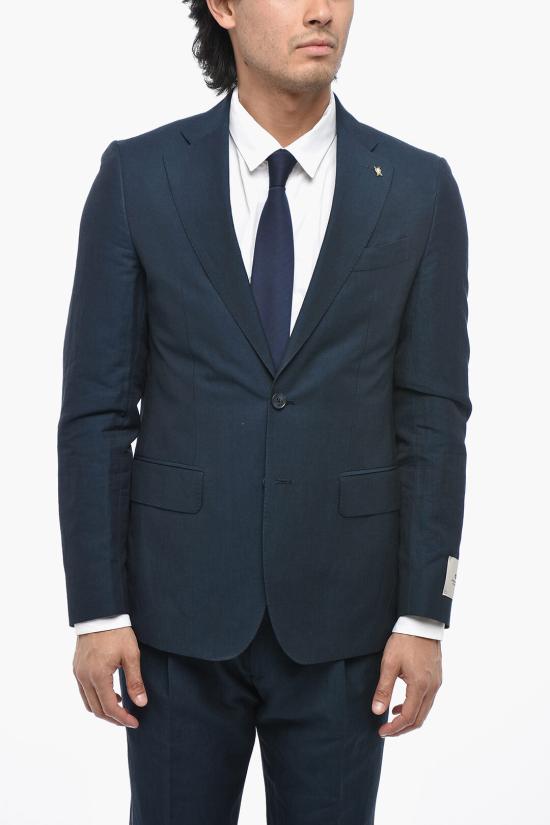  꼬르넬리아니 수트 세트 277Z65 2764304 001 Blue - CORNELIANI