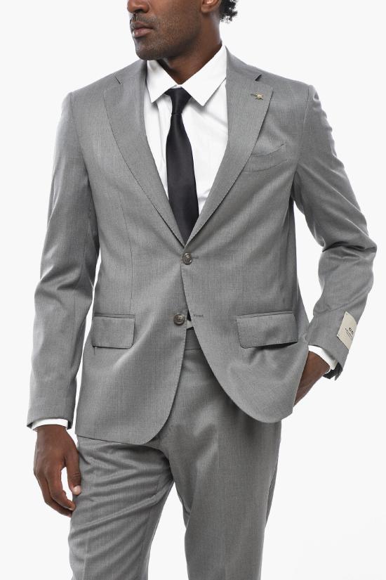  꼬르넬리아니 수트 세트 277Z63 2768150 017 Gray - CORNELIANI