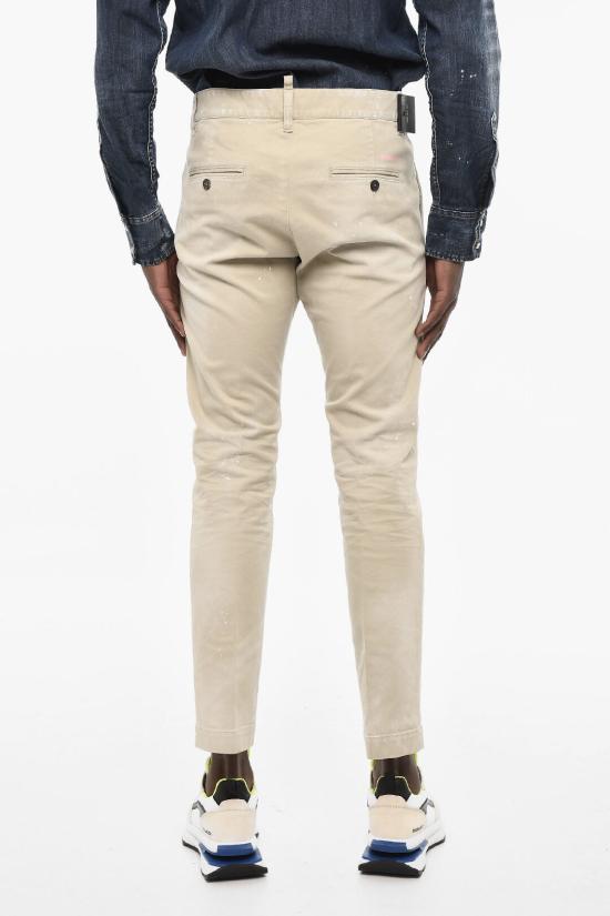  디스퀘어드2 치노 팬츠 S71KB0620 S39021 806 Beige - DSQUARED2