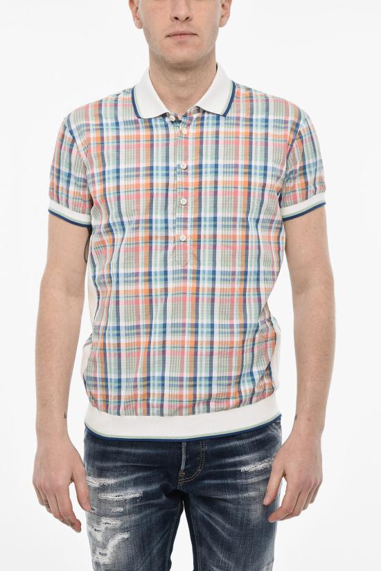  디스퀘어드2 반팔 셔츠 S71DM0703 S78602 001F Multicolor