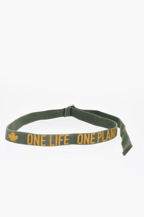  디스퀘어드2 패브릭 벨트 BEM0437 20200508 8108 Green - DSQUARED2