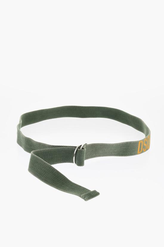  디스퀘어드2 패브릭 벨트 BEM0437 20200508 8108 Green - DSQUARED2