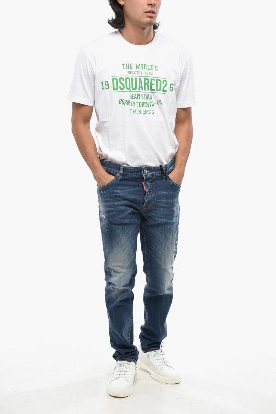  디스퀘어드2 데님 팬츠 S71LB1230 S30685 470 Blue - DSQUARED2