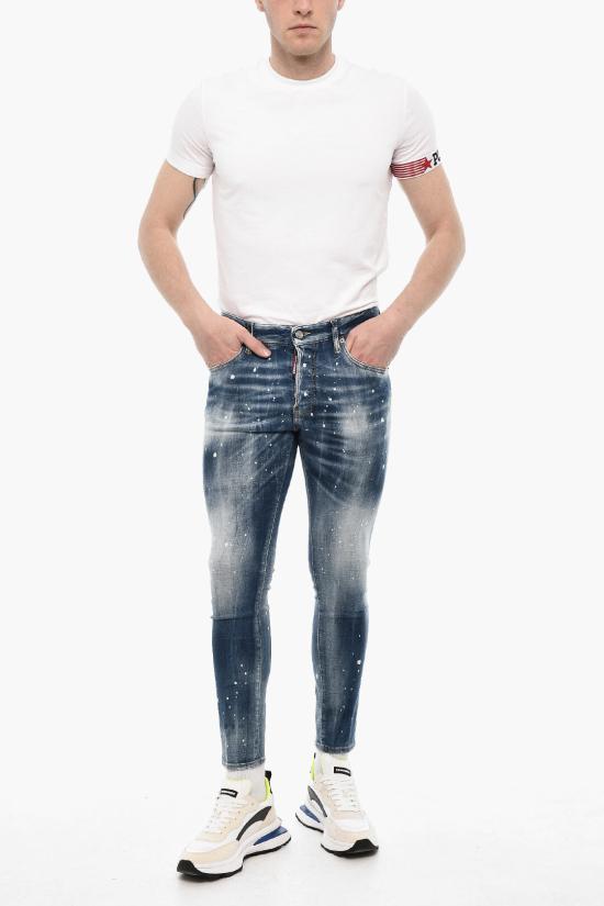  디스퀘어드2 데님 팬츠 S71LB1392 S30816 470 Blue - DSQUARED2