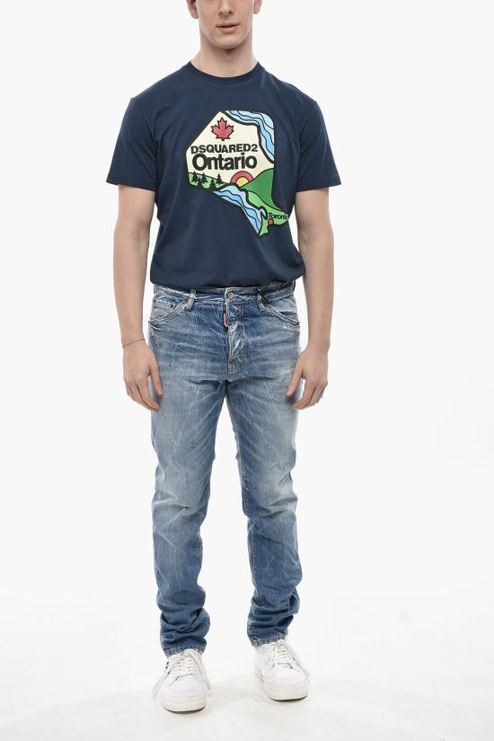  디스퀘어드2 데님 팬츠 S71LB1584 S30309 470 Blue - DSQUARED2